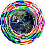 Earth Vibes by Kenneth Yoncich Statuette<br><div class="desc">Earth Vibes, Key Chain.
Images Copyright (C) Kenneth Kenji Yoncich.
All Rights Reserved.</div>