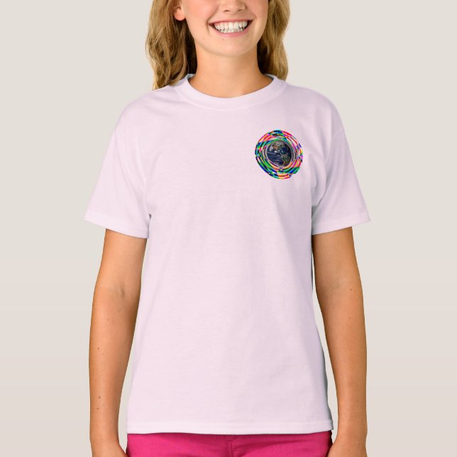 Earth Vibes by Kenneth Yoncich T-Shirt (Front)