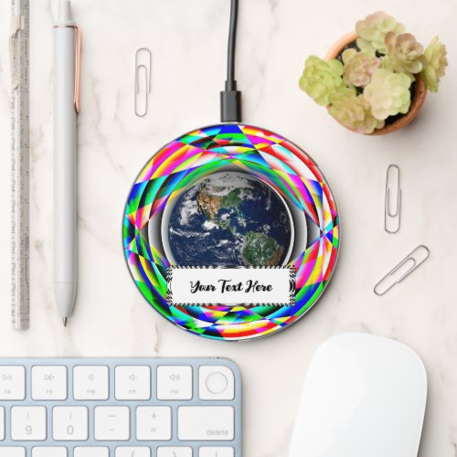 Earth Vibes by Kenneth Yoncich Wireless Charger