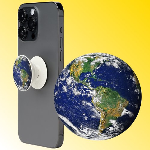 Earth view from space PopSocket