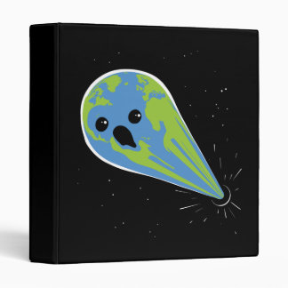 Earth Vs. Black Hole 3 Ring Binder