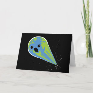 Earth Vs. Black Hole Card