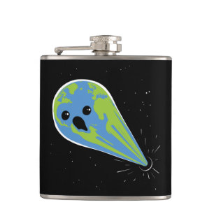 Earth Vs. Black Hole Flask