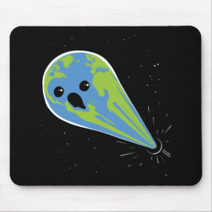 Earth Vs. Black Hole Mouse Pad
