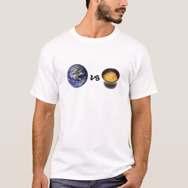 Earth vs.Soup T-Shirt (Front)