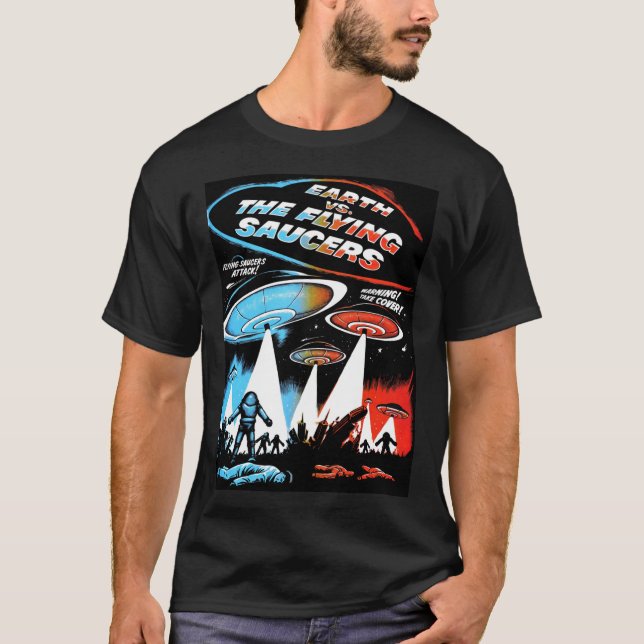 Earth vs. the Flying Saucers Classic T-Shirt (Front)