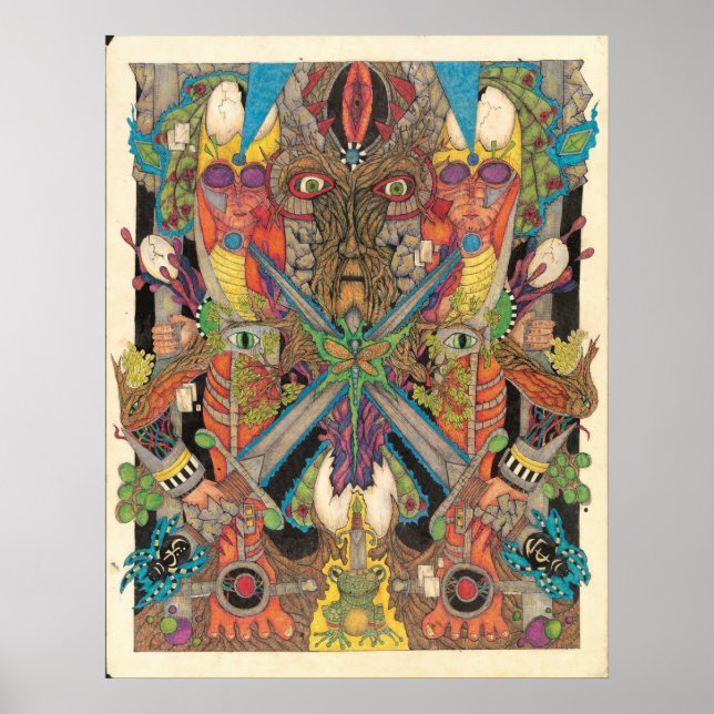 Earth Walk Allower (Footsteps on the Mother) Poster (Front)