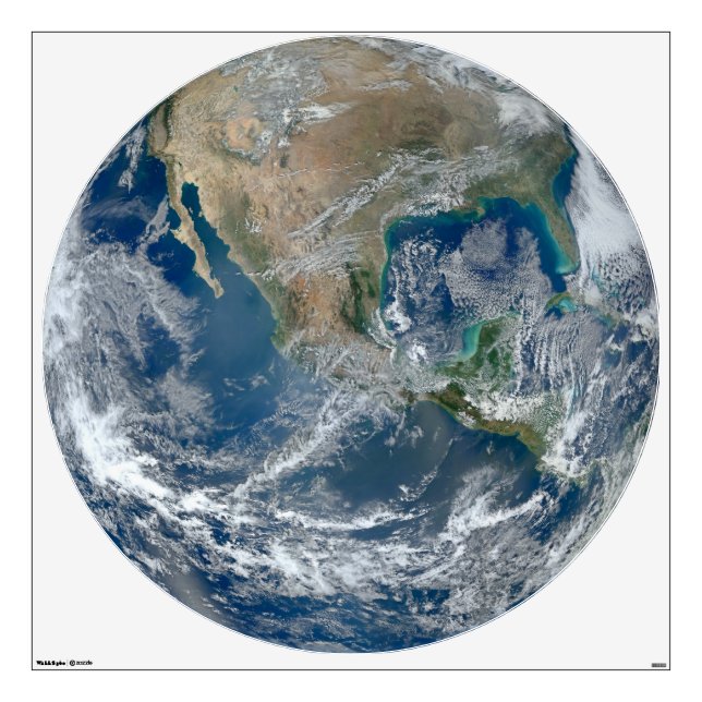 Earth Wall Sticker (Front)