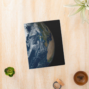 Earth With Clouds And Sea Ice 2 Mini Binder