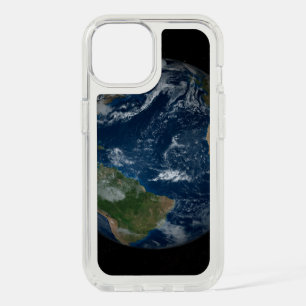 Earth With Clouds And Sea Ice iPhone 15 Case