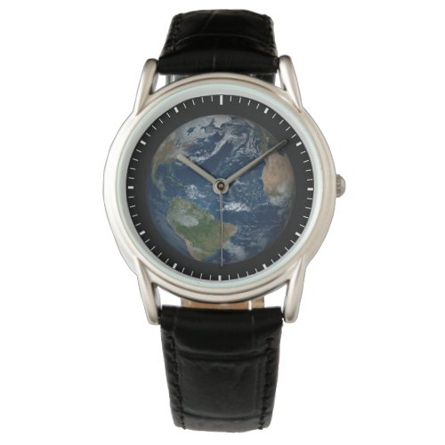 Earth With Clouds And Sea Ice Watch