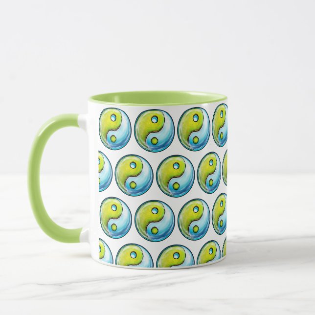 Earth Yin-Yang Mug (Left)