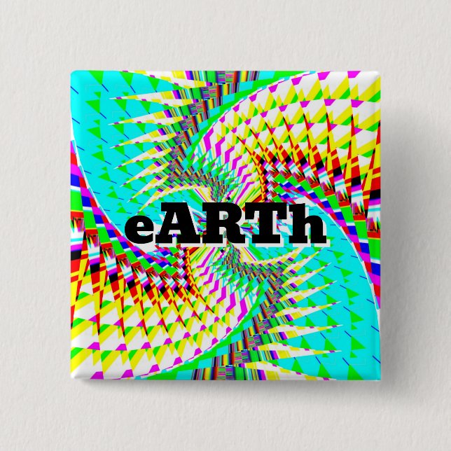 eARTh ( you may change the word ) Button (Front)