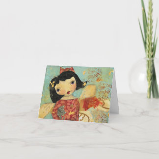 Eartha and the Angel, Blank Note Card