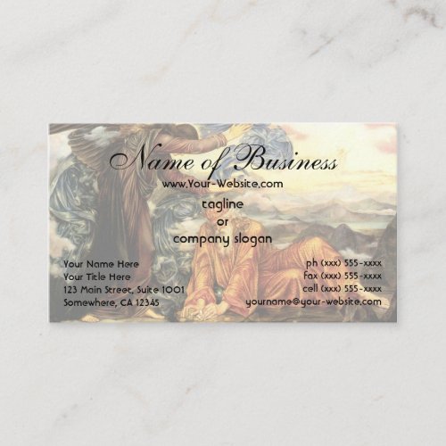 Earthbound by Evelyn De Morgan Business Card