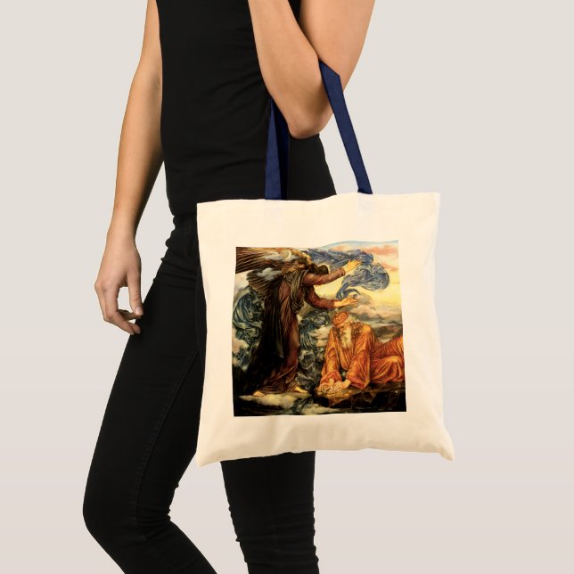 Earthbound by Evelyn De Morgan, Victorian Art Tote Bag (Front (Product))