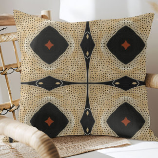 Earthbound elegance Throw Cushion