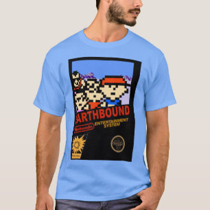 Earthbound Retro Game Cover T Shirt