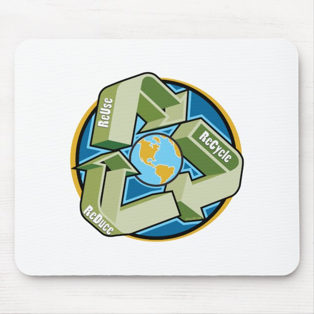 EarthDay-1 Mouse Pad (Front)