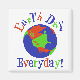 Earthday magnet