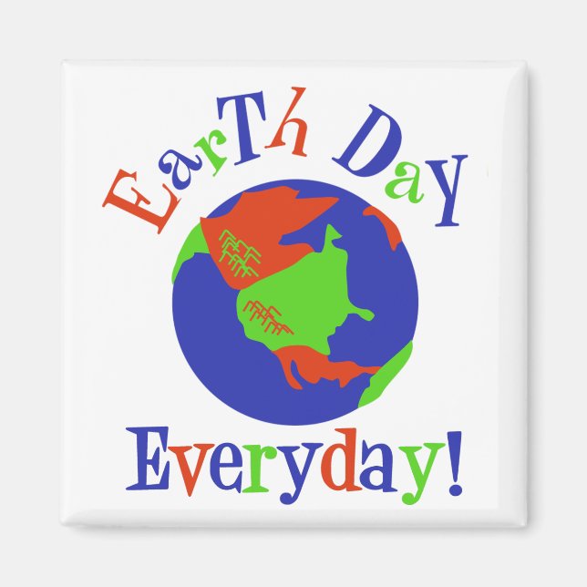 Earthday magnet (Front)