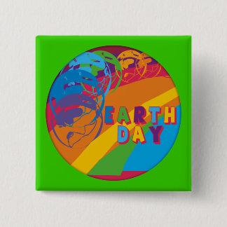 Earthday T Shirts and Gifts Pinback Button
