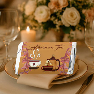 Earthen Mud Brown Teapot Afternoon High Tea Party  Hershey's Miniatures