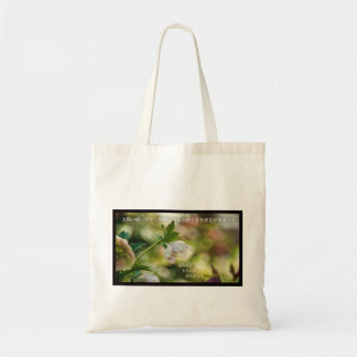 Earthlight and Healing Japanese Flowers and Poetry Tote Bag