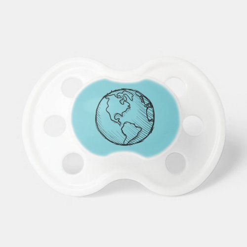 Earthling Globe Baby Binky Pacifier