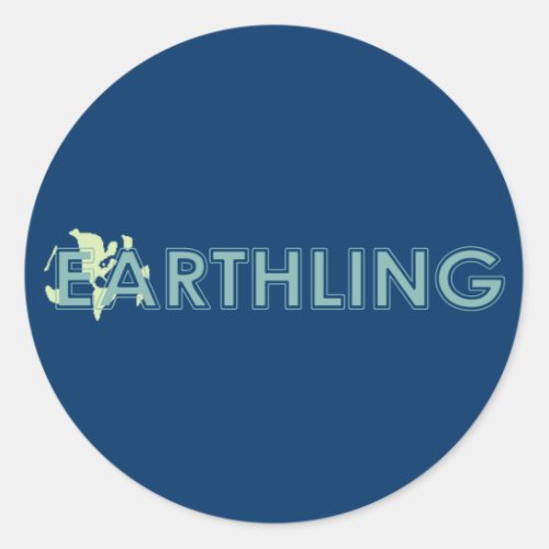 Earthling Stickers