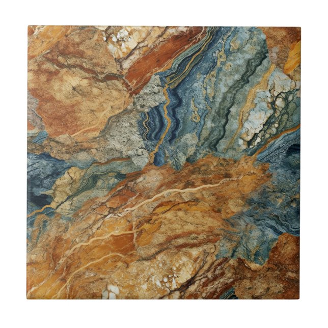 Earthly Marble Ceramic Tile (Front)