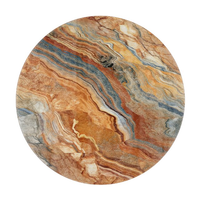 Earthly Marble Cutting Board (Front)