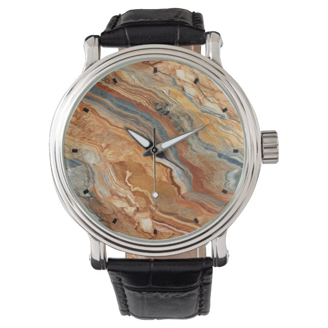 Earthly Marble Watch (Front)