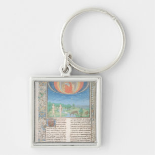 Earthly Paradise, a Book on Seven Ages of World Keychain