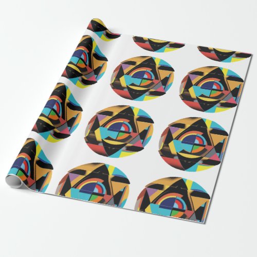 Earthly Spheres Fusion Global Harmony Orb Wrapping Paper