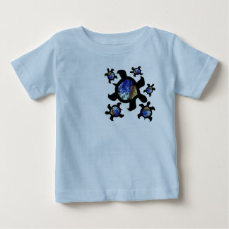 Earthly Turtles 2-Sided Infant T-Shirts