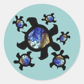 Earthly Turtles Stickers
