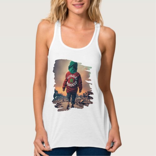 Earthquake in MoroccoTogether We Stand Tank Top