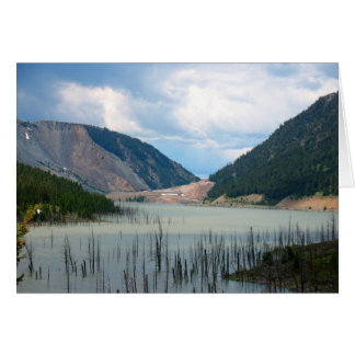 Earthquake Lake by Cynthia Wenslow Cards