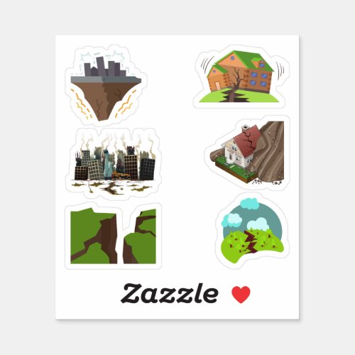 Earthquake Stickers