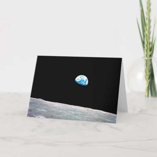 Earthrise Holiday Card