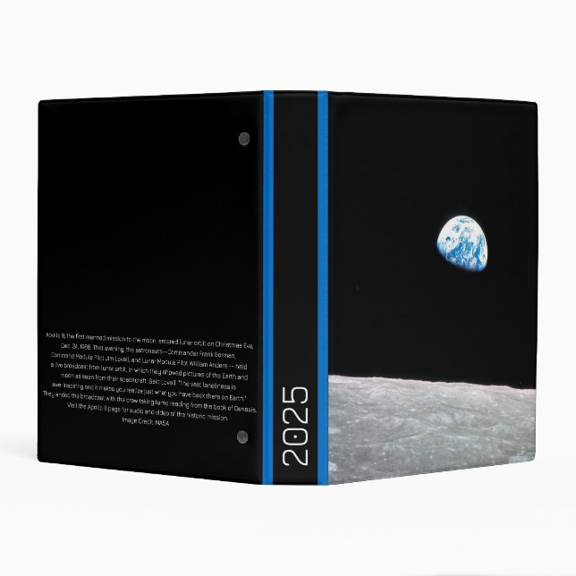 Earthrise  mini binder (Background)