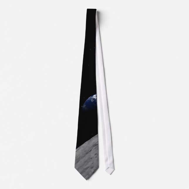 earthrise neck tie (Front)