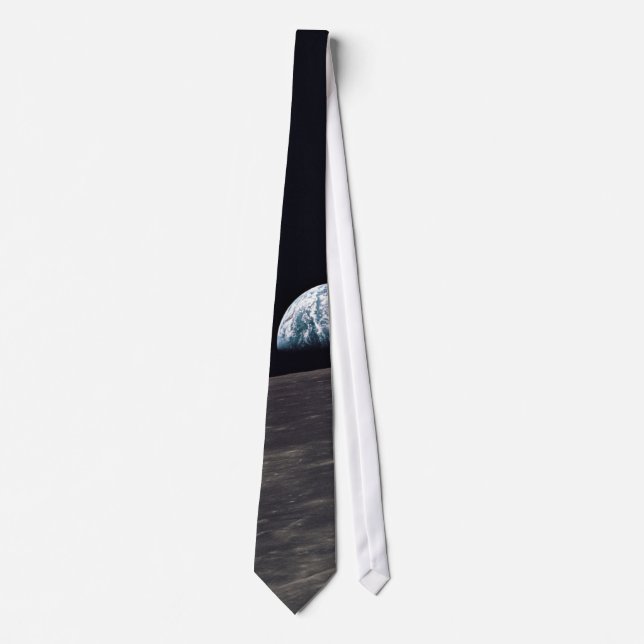 Earthrise Neck Tie (Front)