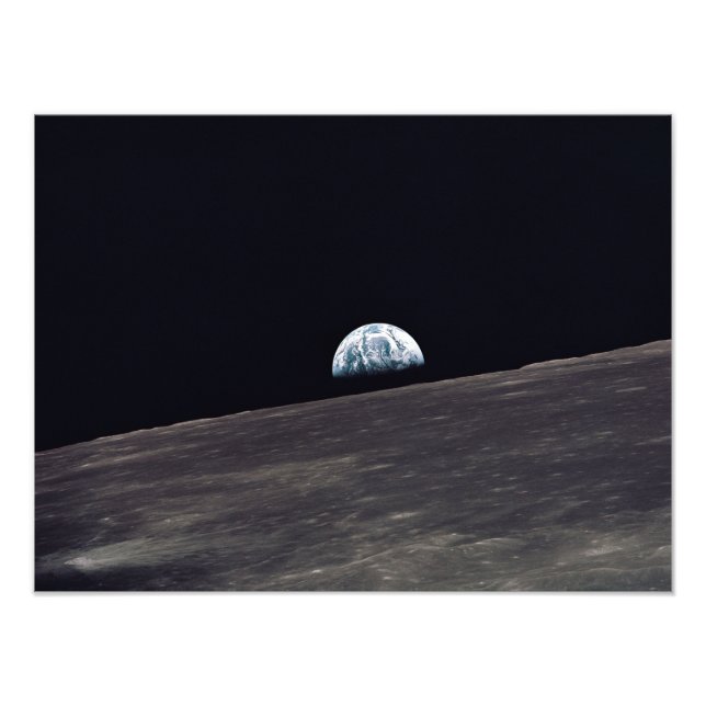 Earthrise Photo Print (Front)