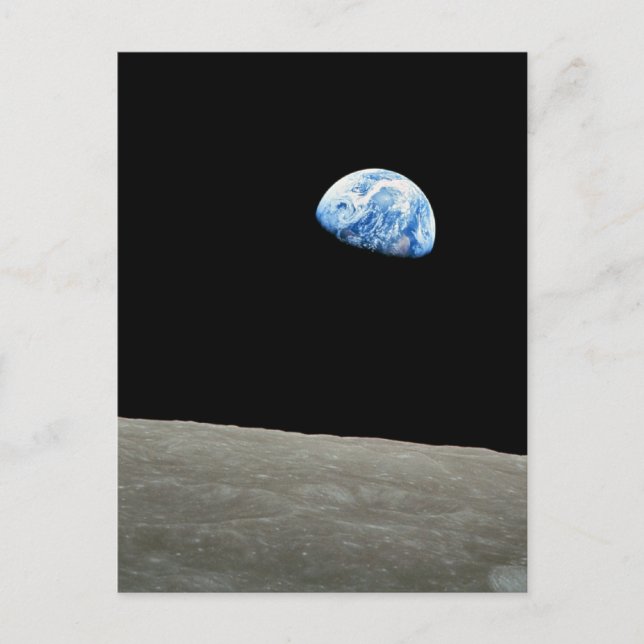 Earthrise Postcard (Front)