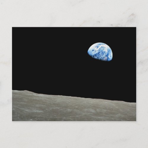 Earthrise Postcard