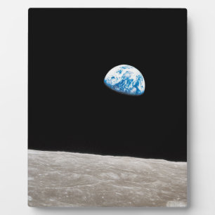 Earthrise William Anders Plaque