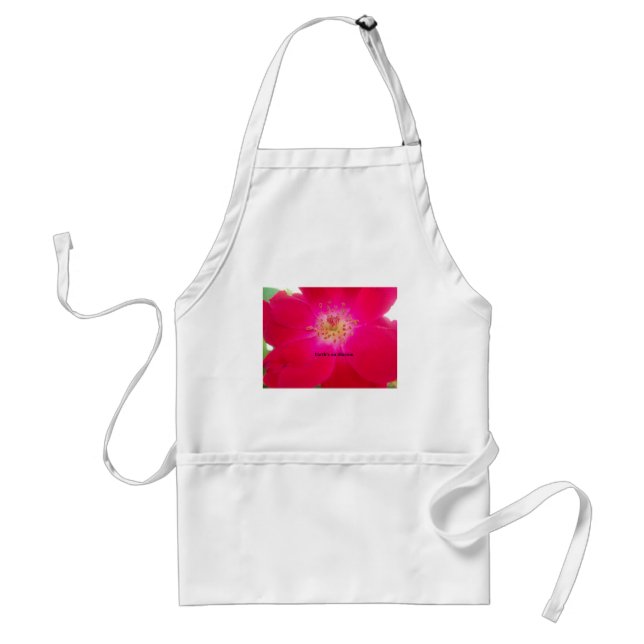 Earth's an Illusion Adult Apron (Front)