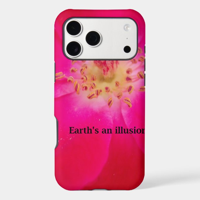 Earth's an Illusion Case-Mate iPhone Case (Back)